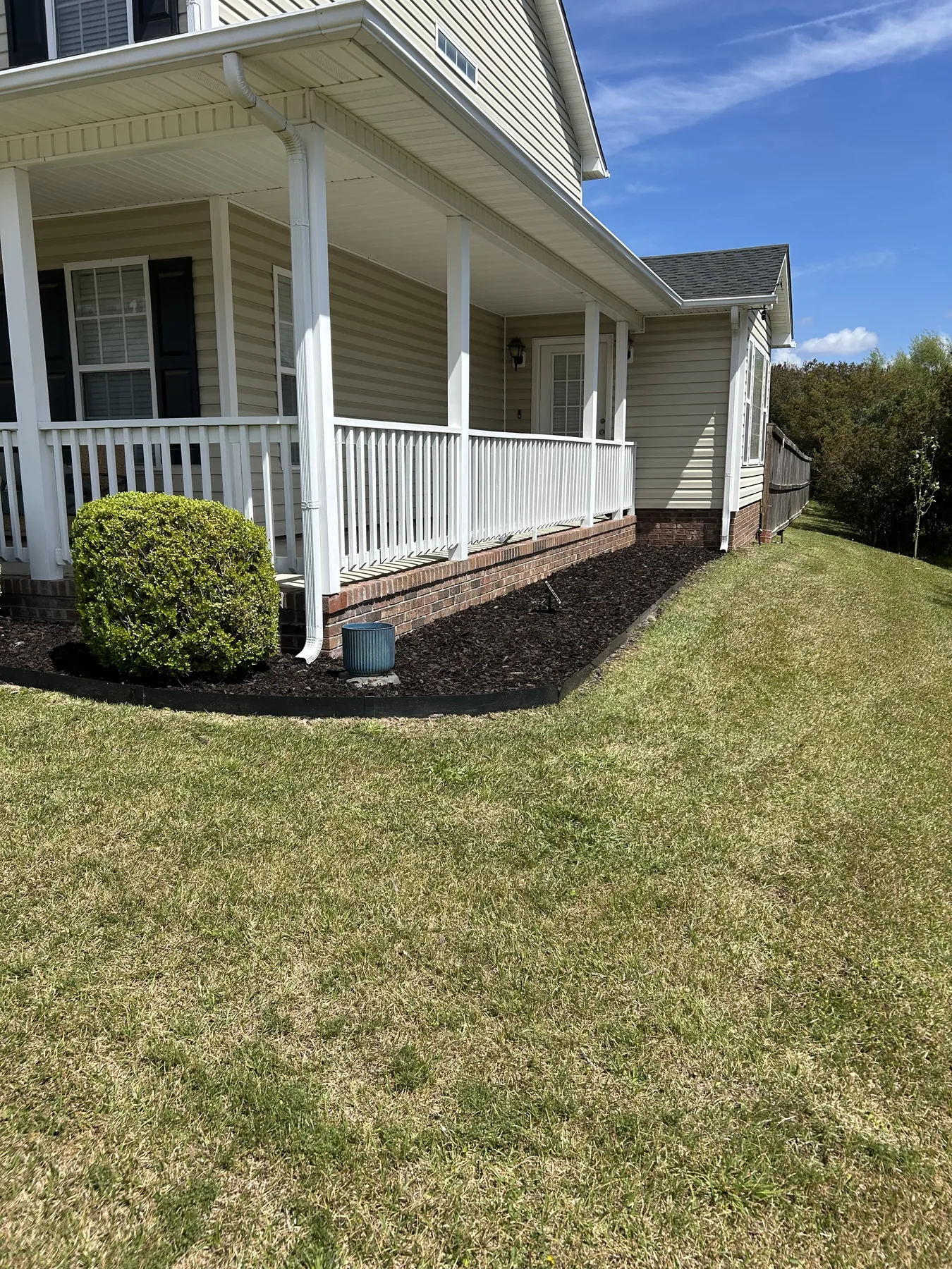 After — BR Lawn Care transformation